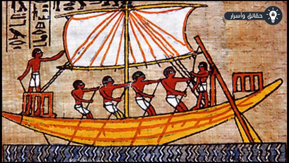 Папирусные лодки древнего Египта