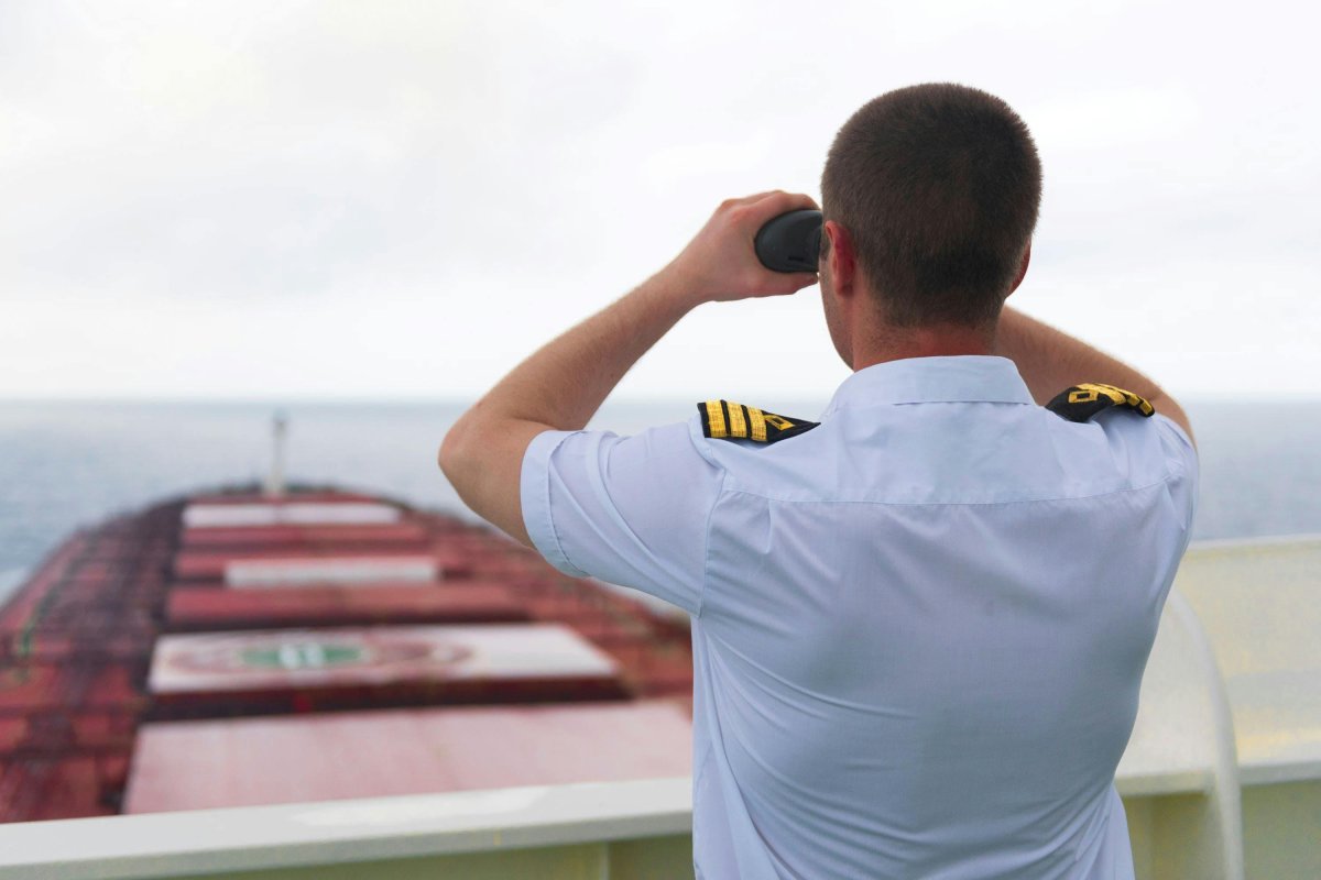 Капитан на мостике