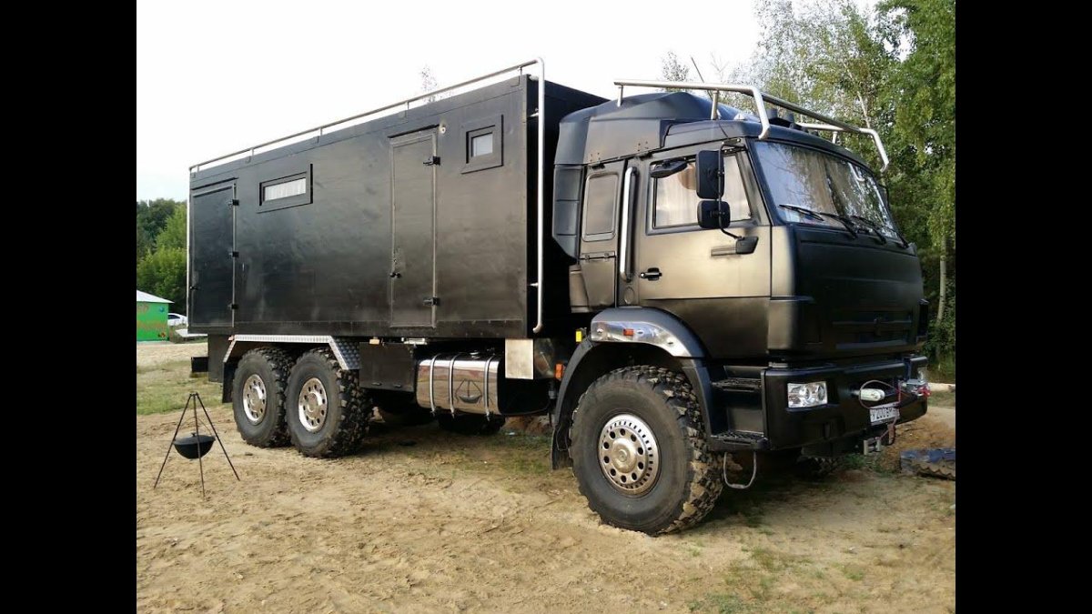 КАМАЗ 43118 кунг автодом