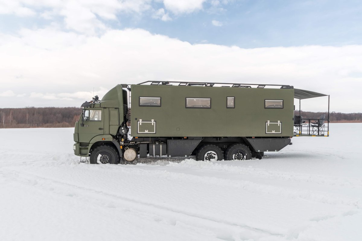 Автодом КАМАЗ 6х6