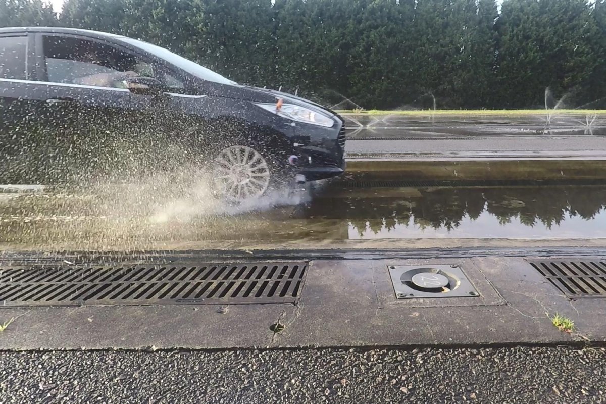 Аквапланирование анализ ДТП