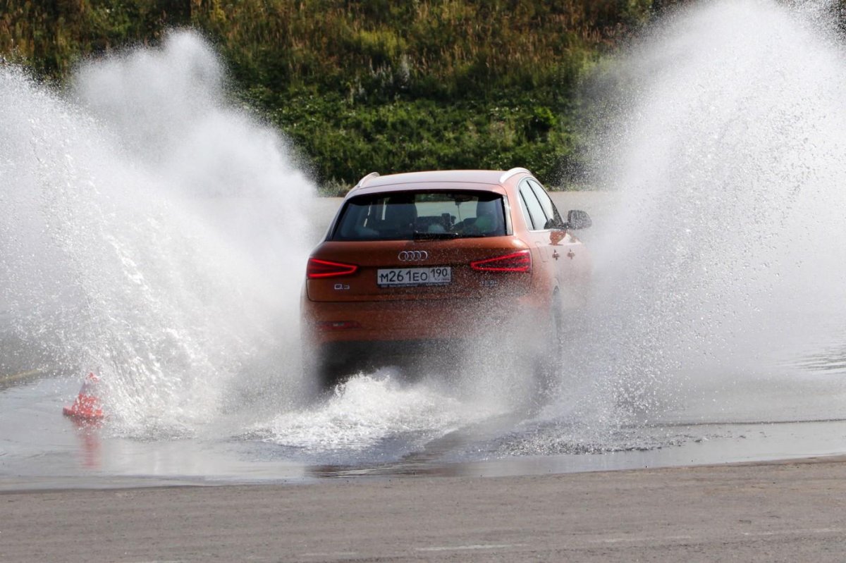 Аквапланирование шины