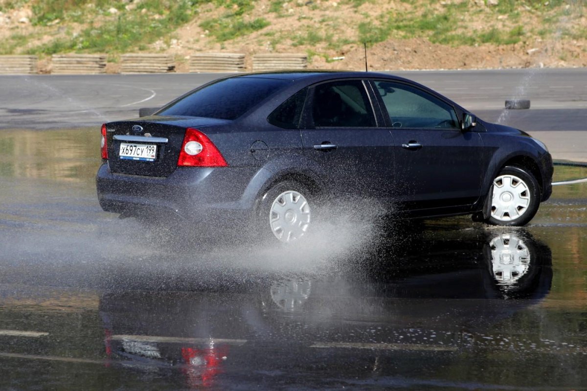 Возникновение аквапланирования