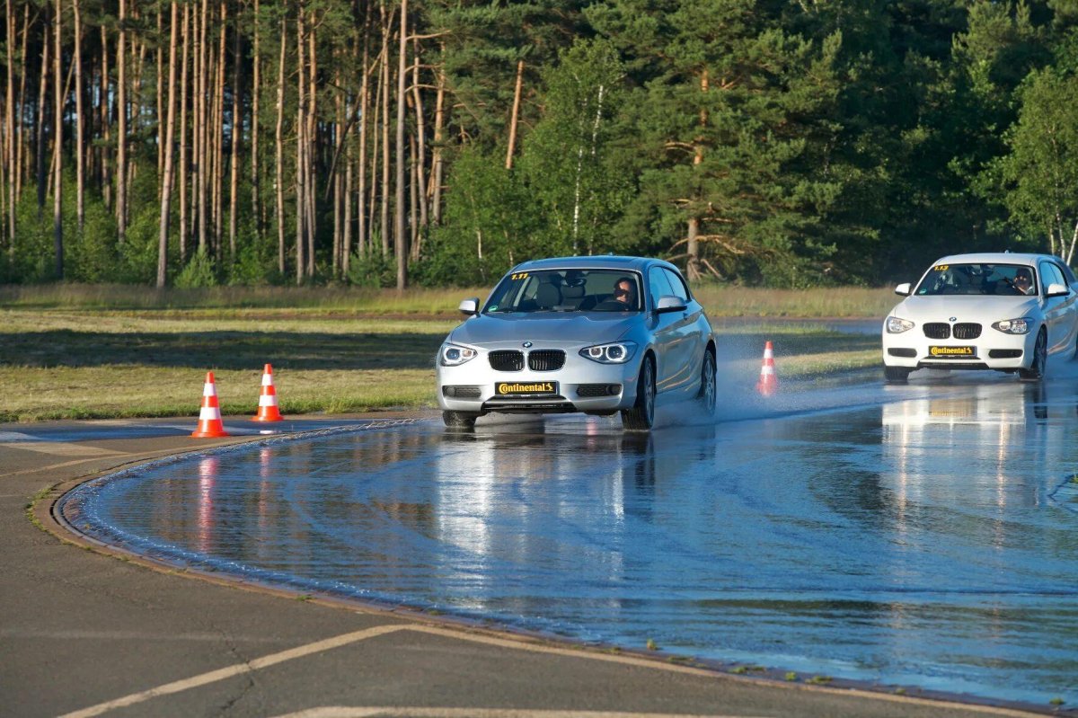 Аквапланирование физика