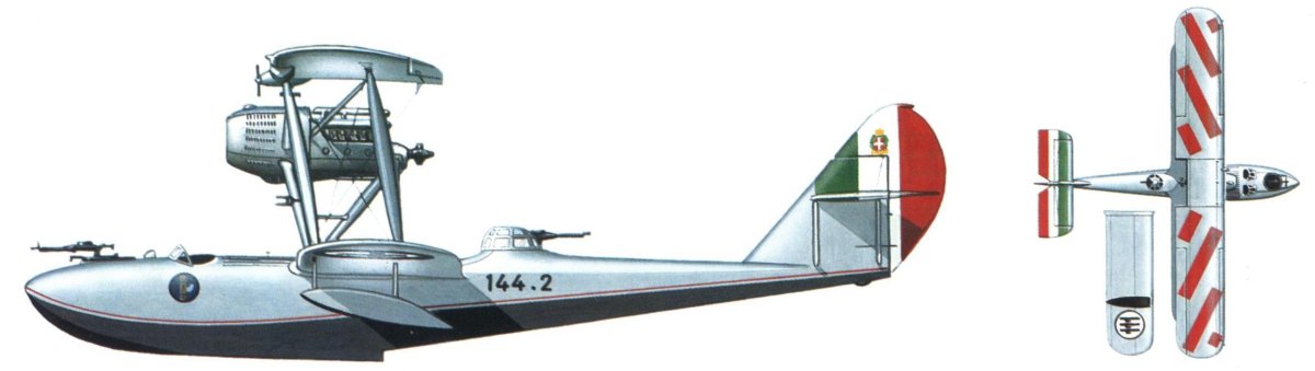 Летающая лодка Caproni CA.60 Noviplano
