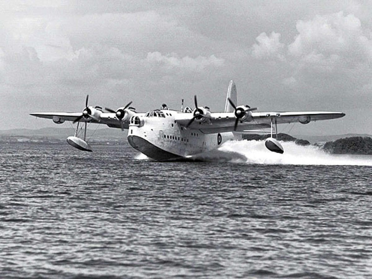 Летающая лодка short Sunderland