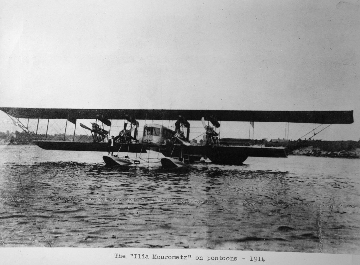 Самолет Илья Муромец 1914