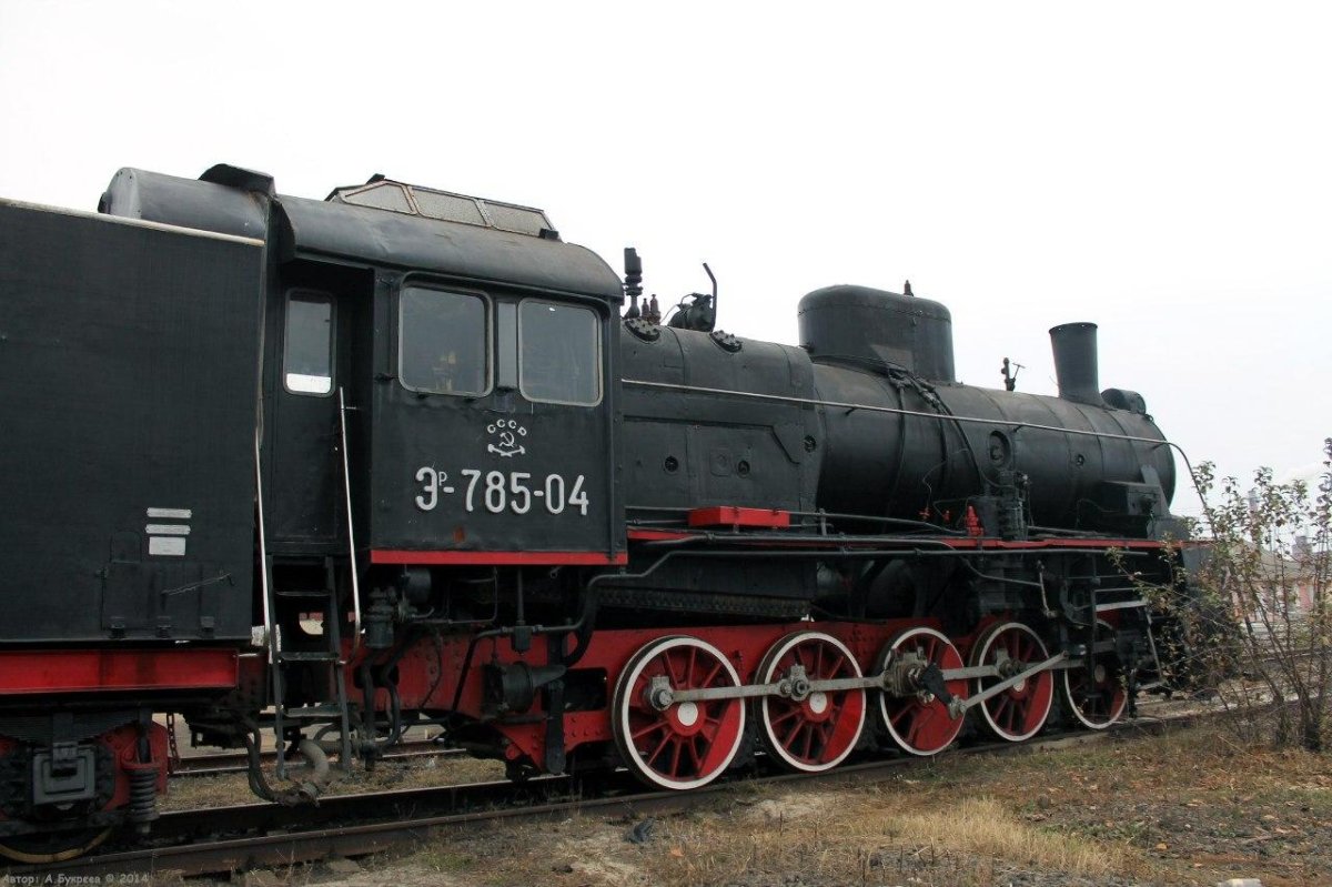 Паровоз-памятник эр785-51