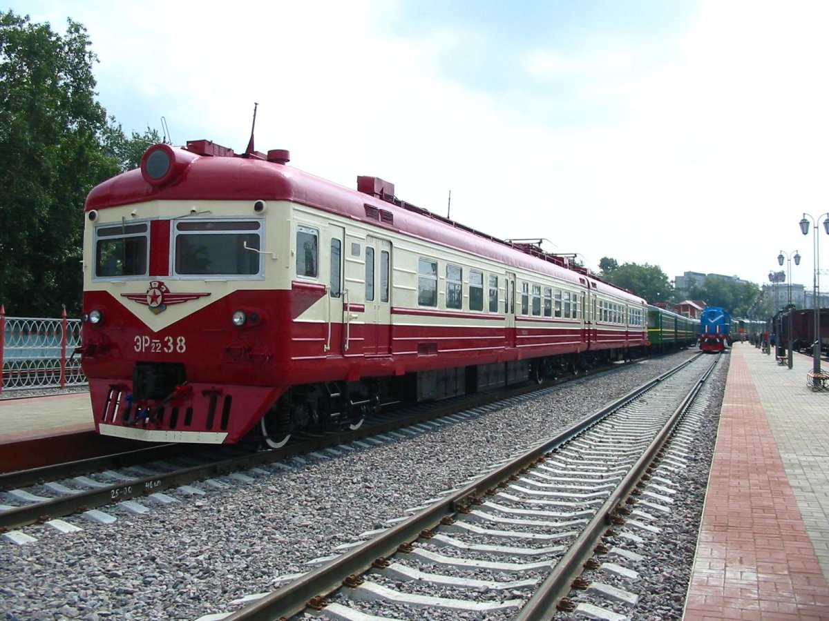 Эр22 в музее на Рижском вокзале