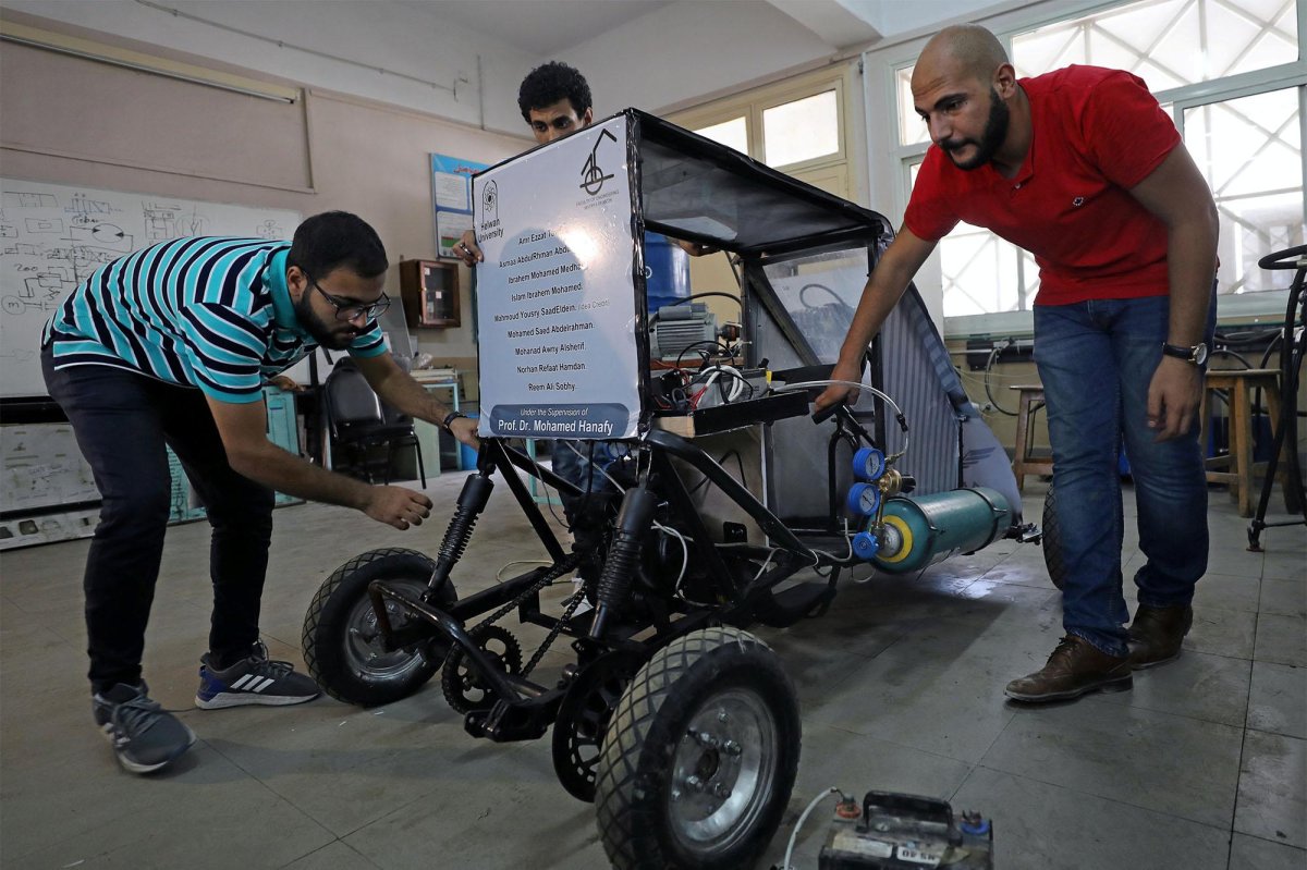 Машина на сжатом воздухе