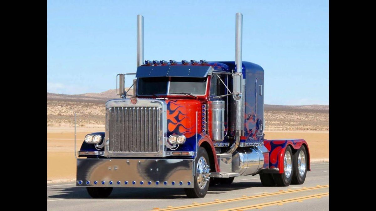 Грузовик Peterbilt 379 Оптимус Прайм