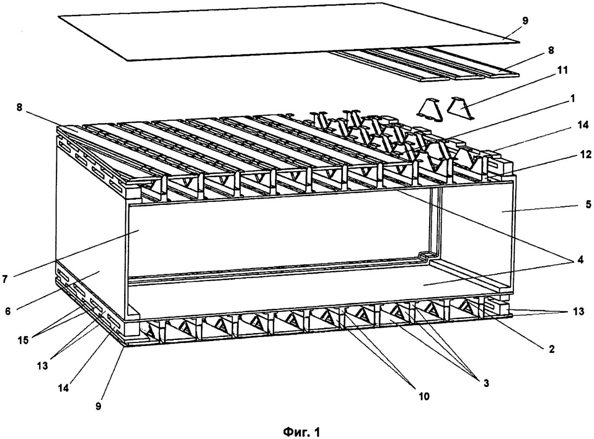 Кессонная конструкция крыла самолета