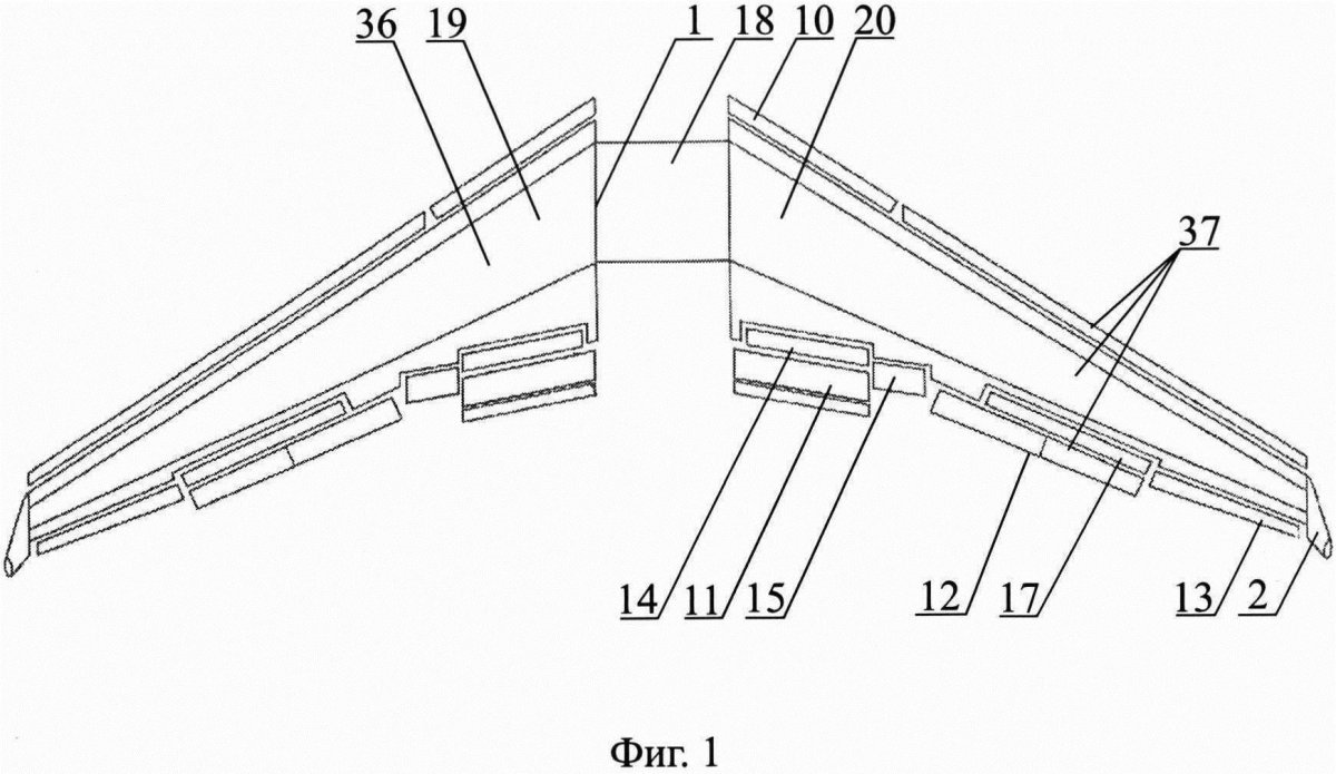 Кессон крыла самолета