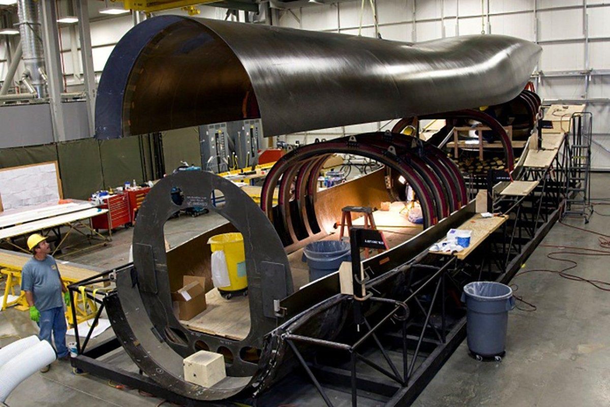 Boeing 787 фюзеляж