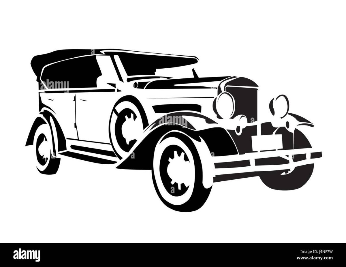 Трафарет автомобили