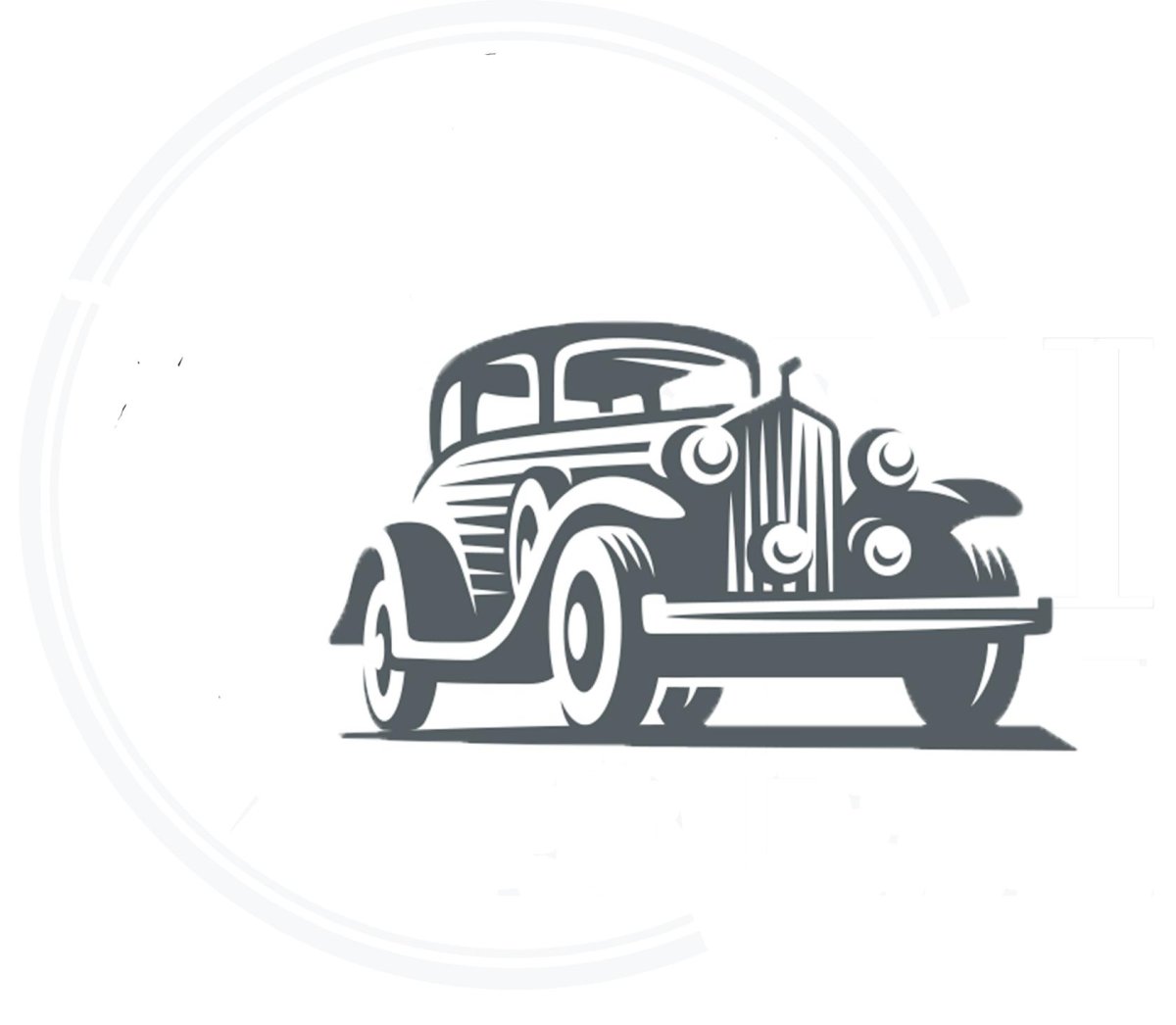 Трафарет ретро автомобилей