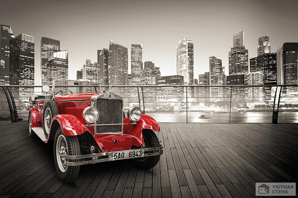 Фотообои автомобили на стену