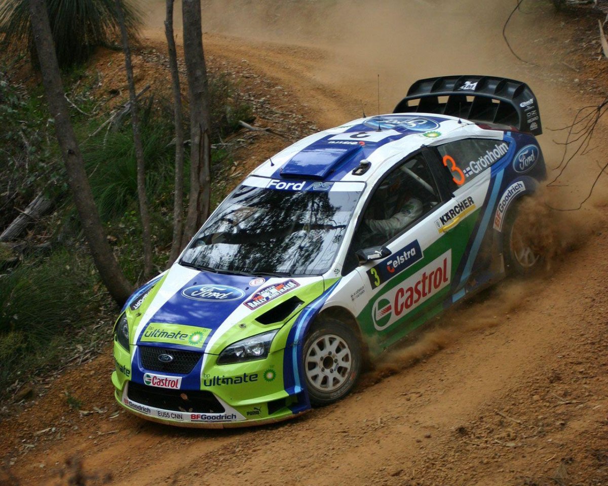 Раллийный Форд фокус 2