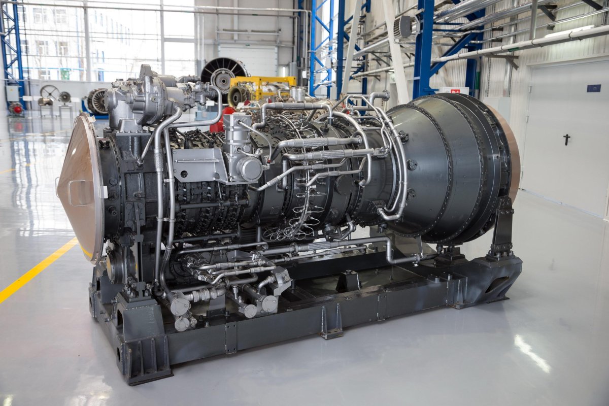 Газовая турбина ГТД-110