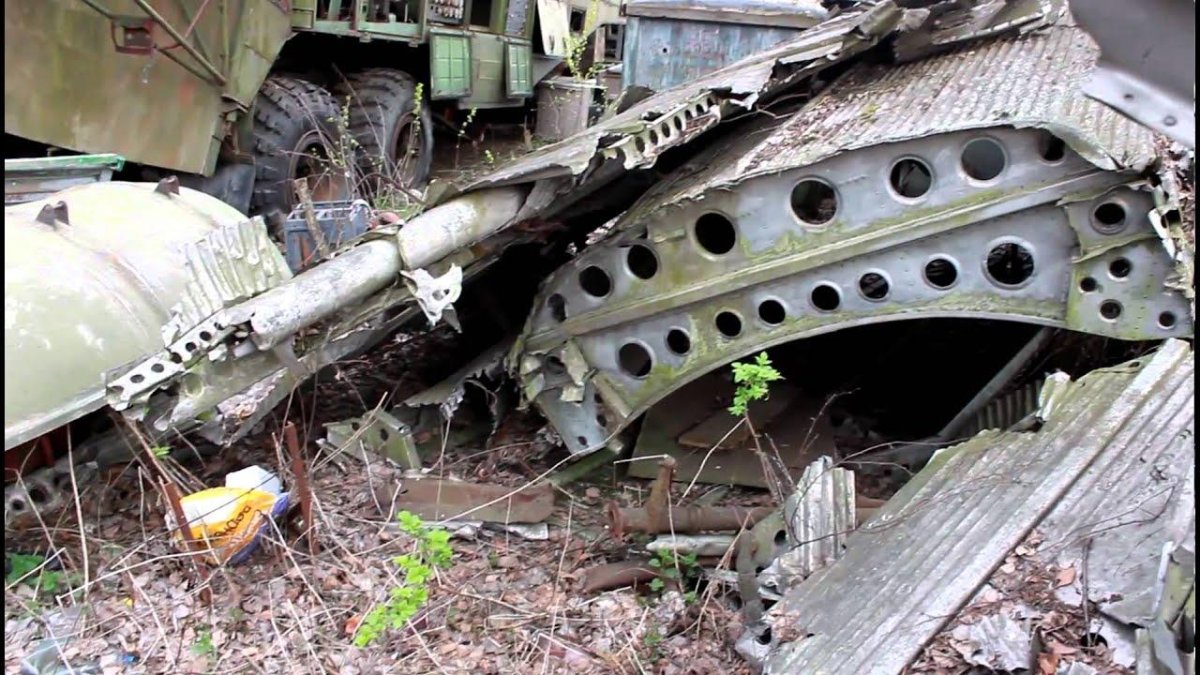 Останки ТБ 3 В Монино