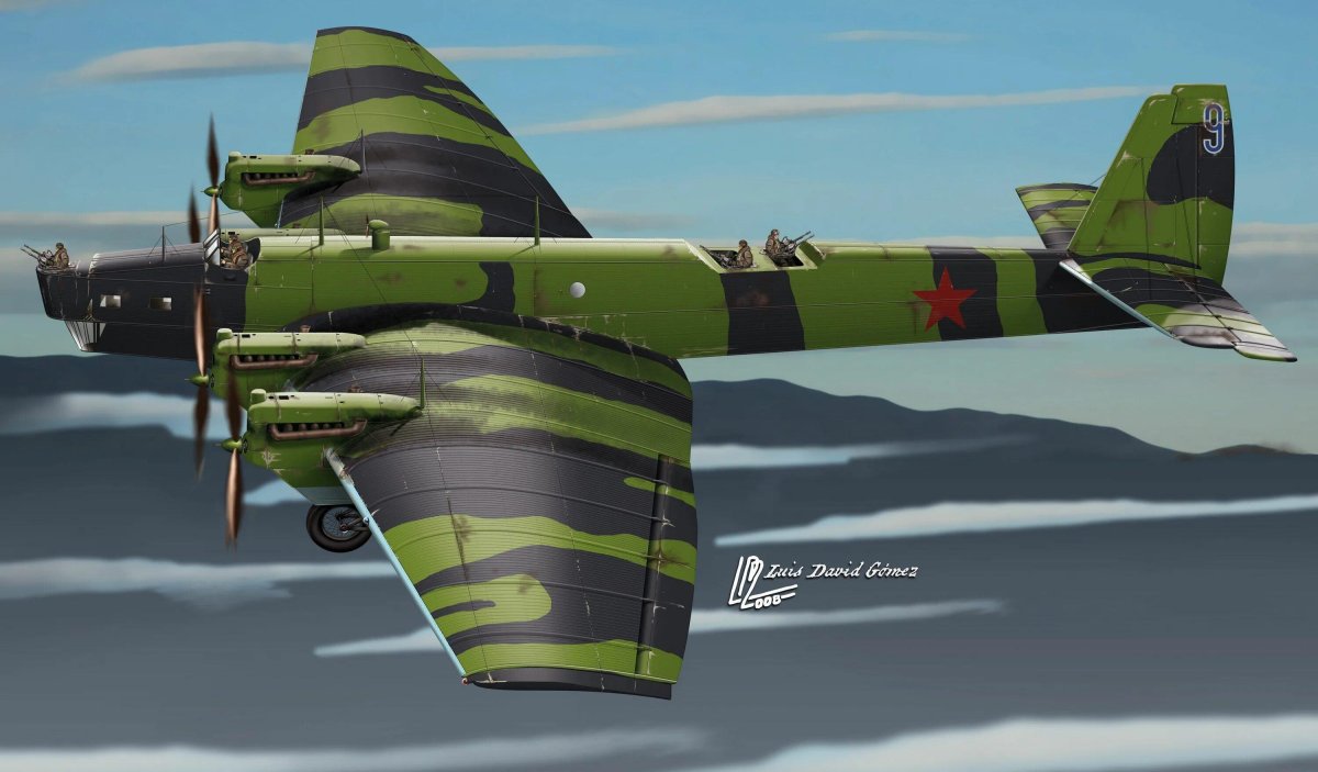 ТБ-3 самолет