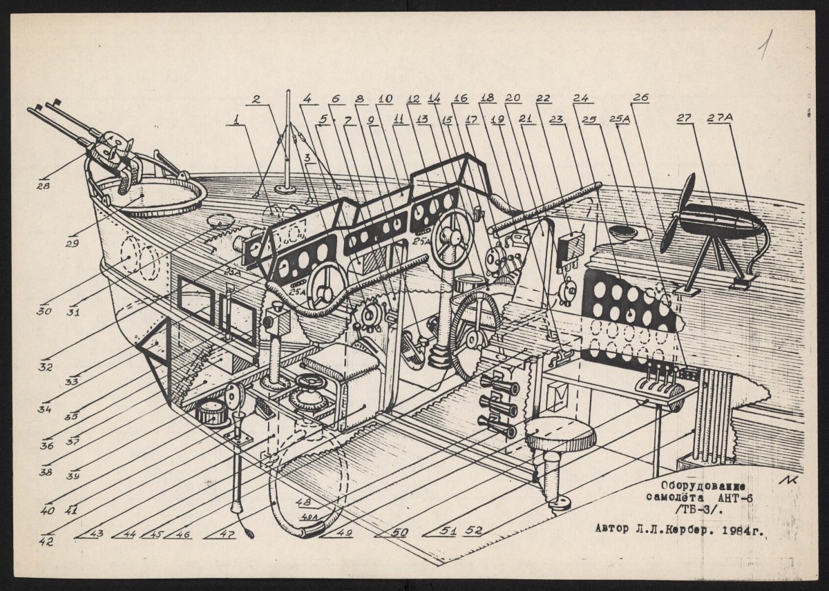 Ант 25 кабина