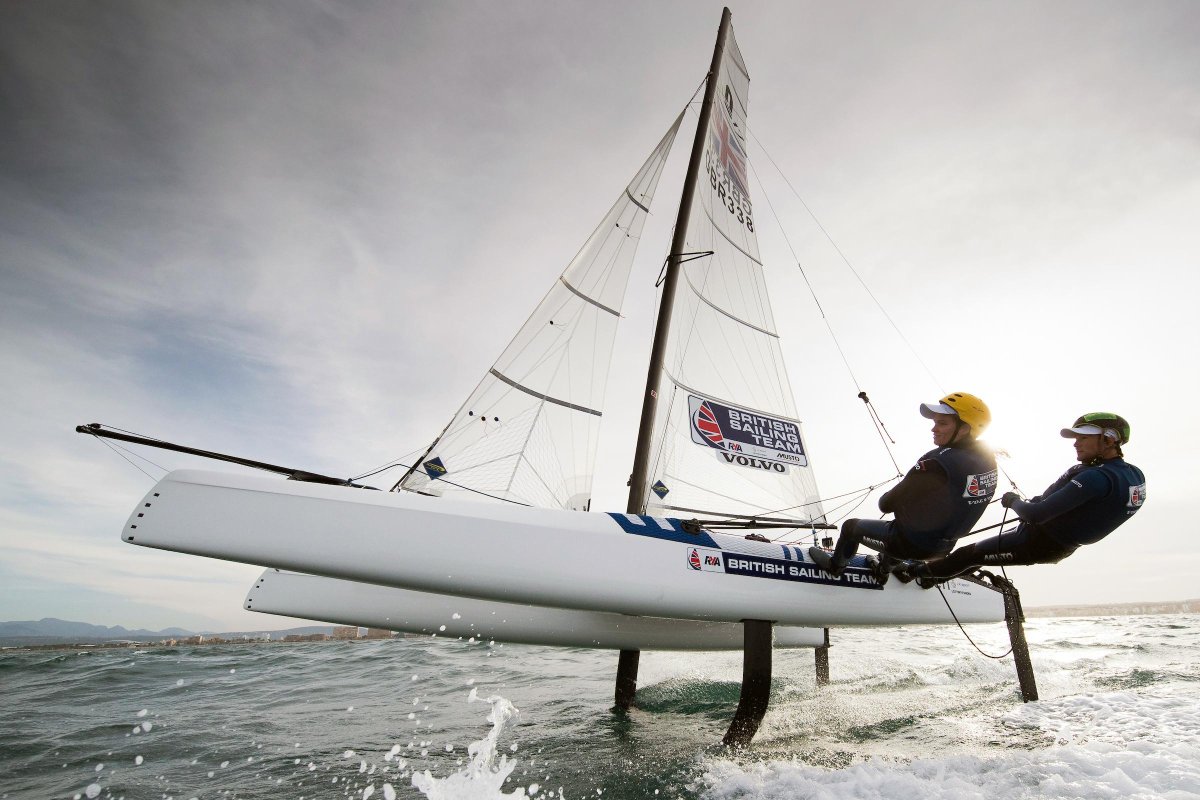 Швертбот 49er