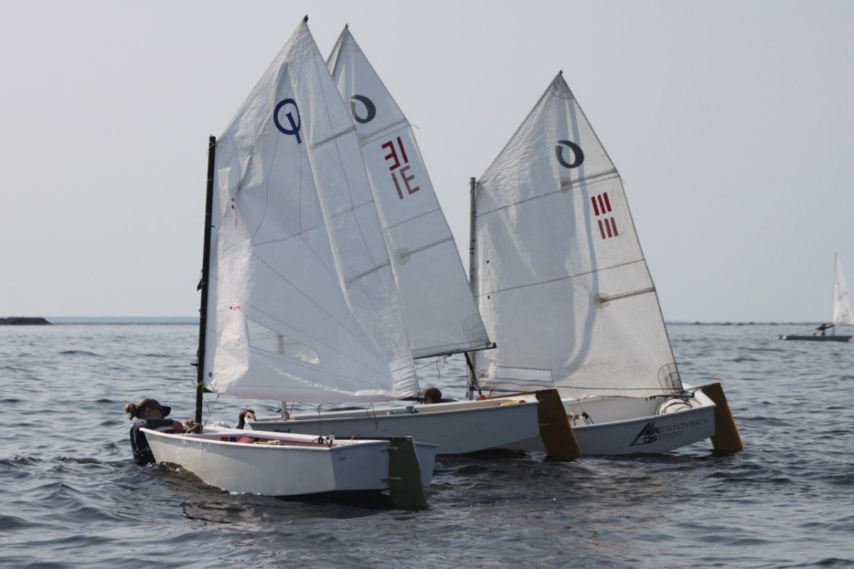 Ксения Олеговна парусный спорт Крестовский остров