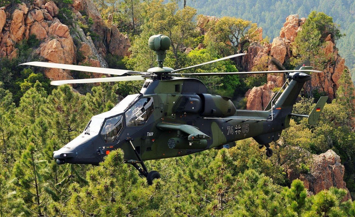 Ударный вертолет Eurocopter Tiger