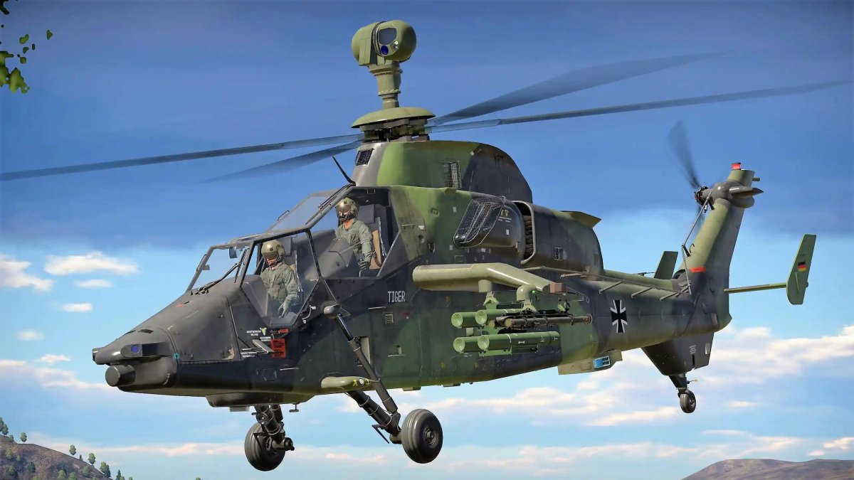 Ударный вертолет Eurocopter Tiger