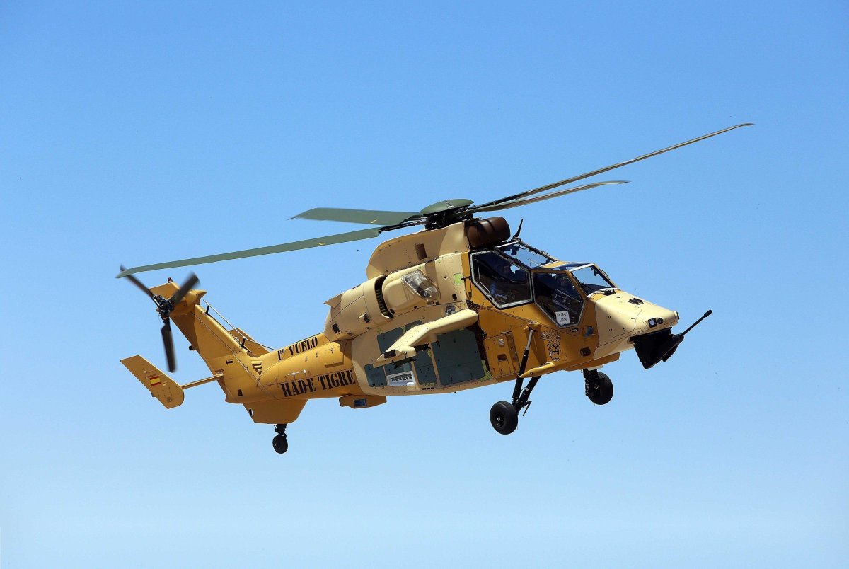 Еврокоптер тигр вертолет