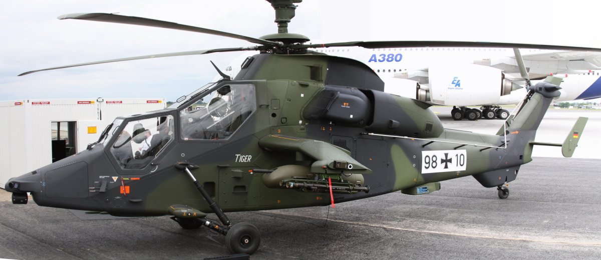 Вертолёт тигр Германия