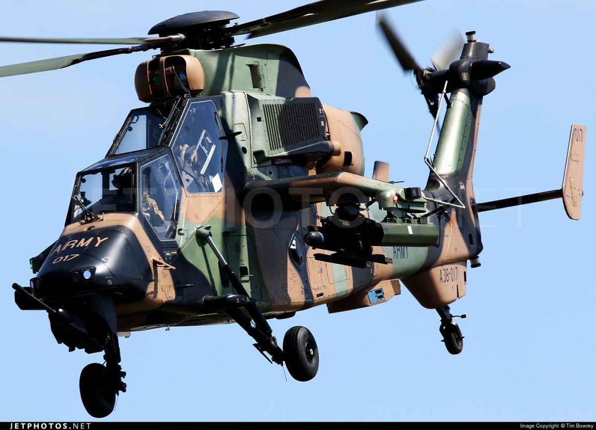 Вертолёт тигр Германия