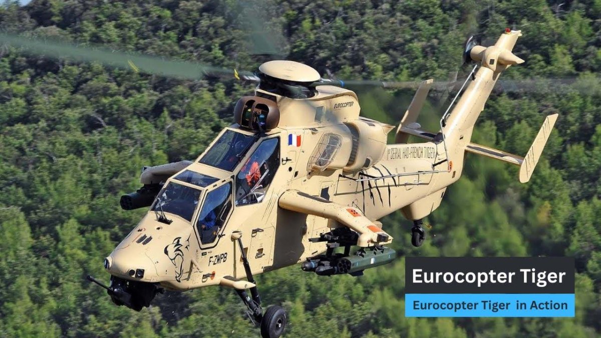 EC 665 Tiger вертолет