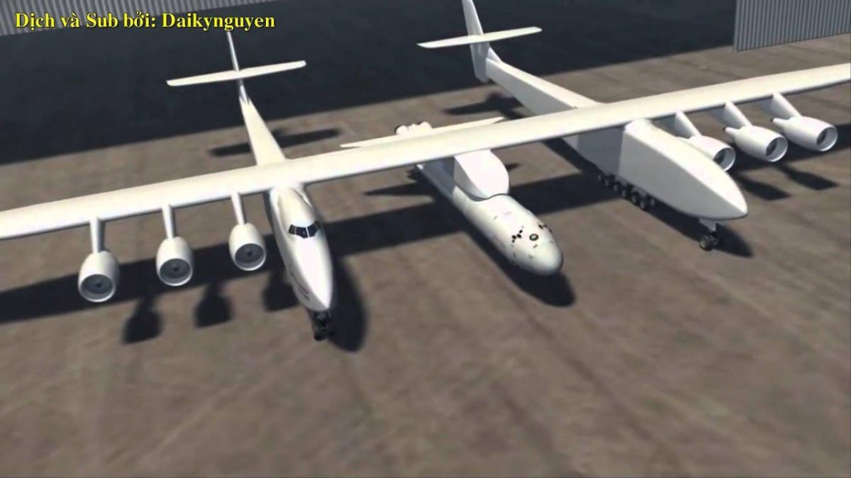 Самолет Stratolaunch model 351