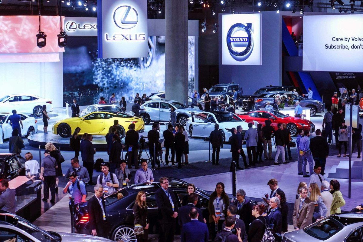 Автосалон в Лос-Анджелесе