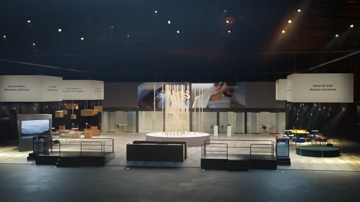 Стенды для автосалона