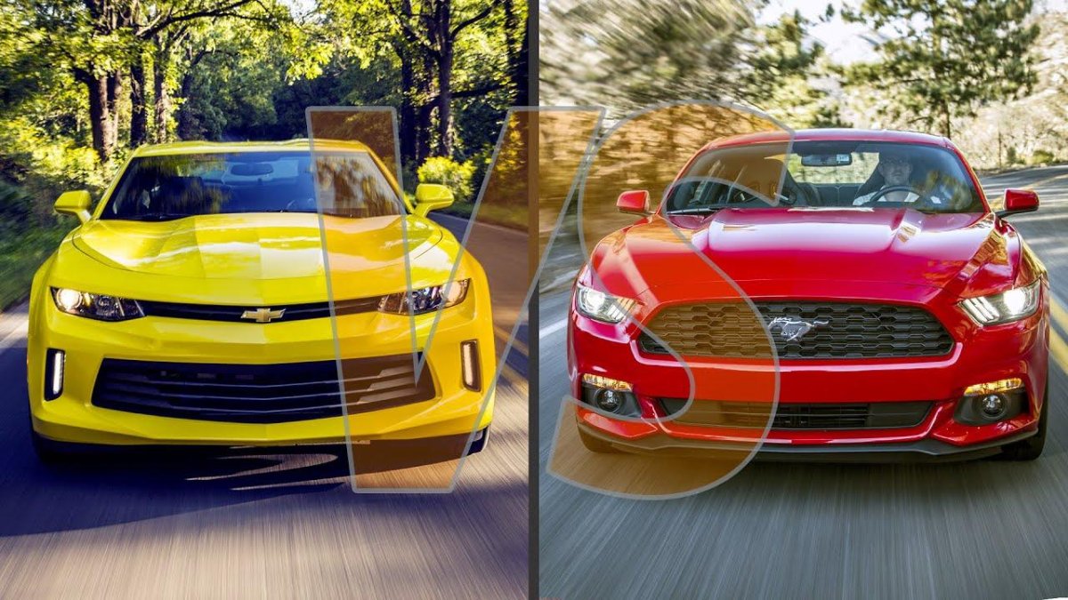 Шевроле Камаро vs Форд Мустанг