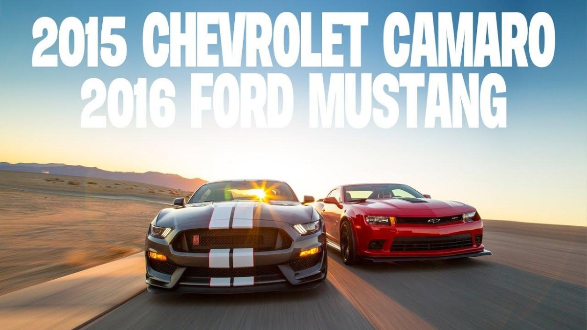 Форд Мустанг и Шевроле Камаро