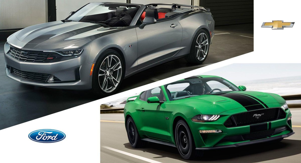 Камаро против Мустанга