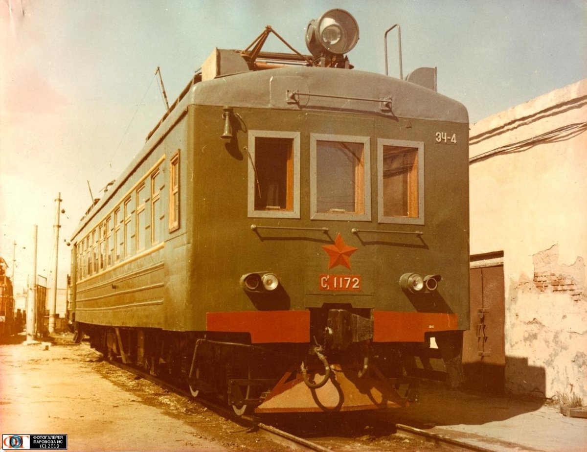 Первая электричка СССР ср3