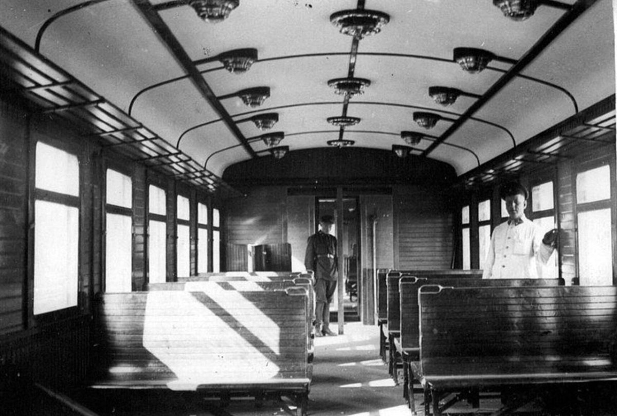 Москва Мытищи электропоезд 1929