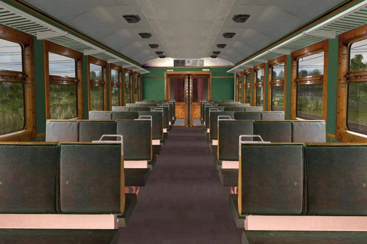 Электричка ср 3 салон