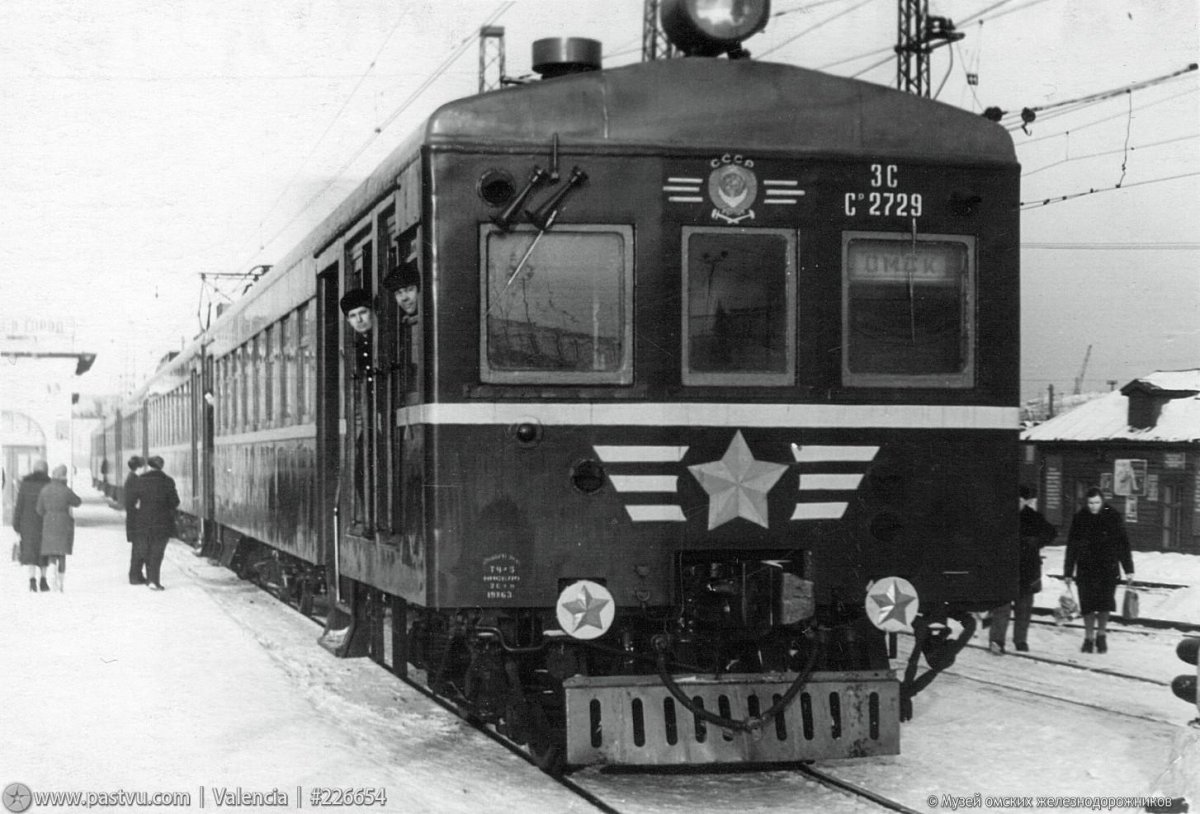 Электрички ср3 СССР