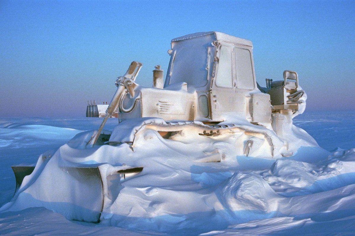 Спецтехника зимой