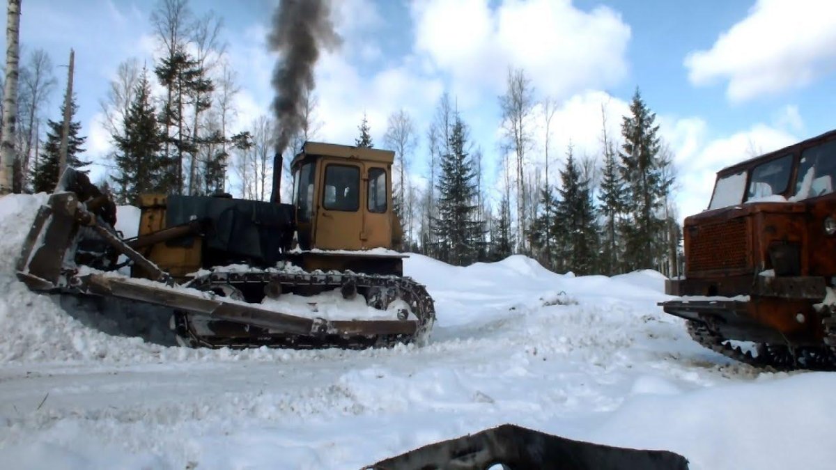 Зимние лесовозные дороги