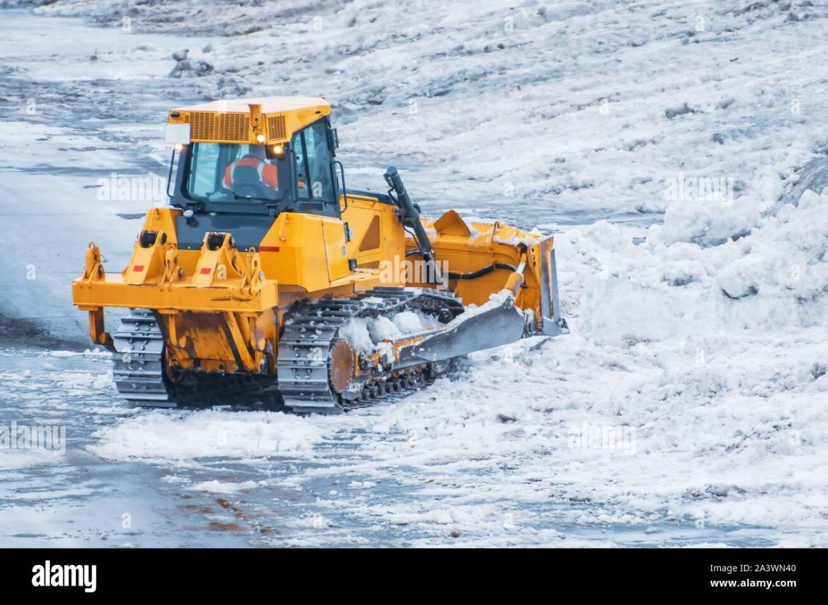 Снежный бульдозер