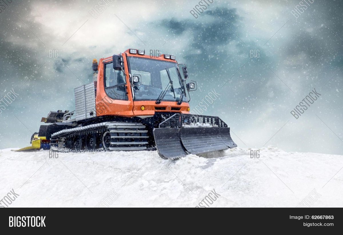Бульдозер для уборки снега