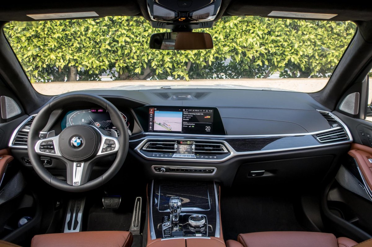 BMW x7 2019 салон