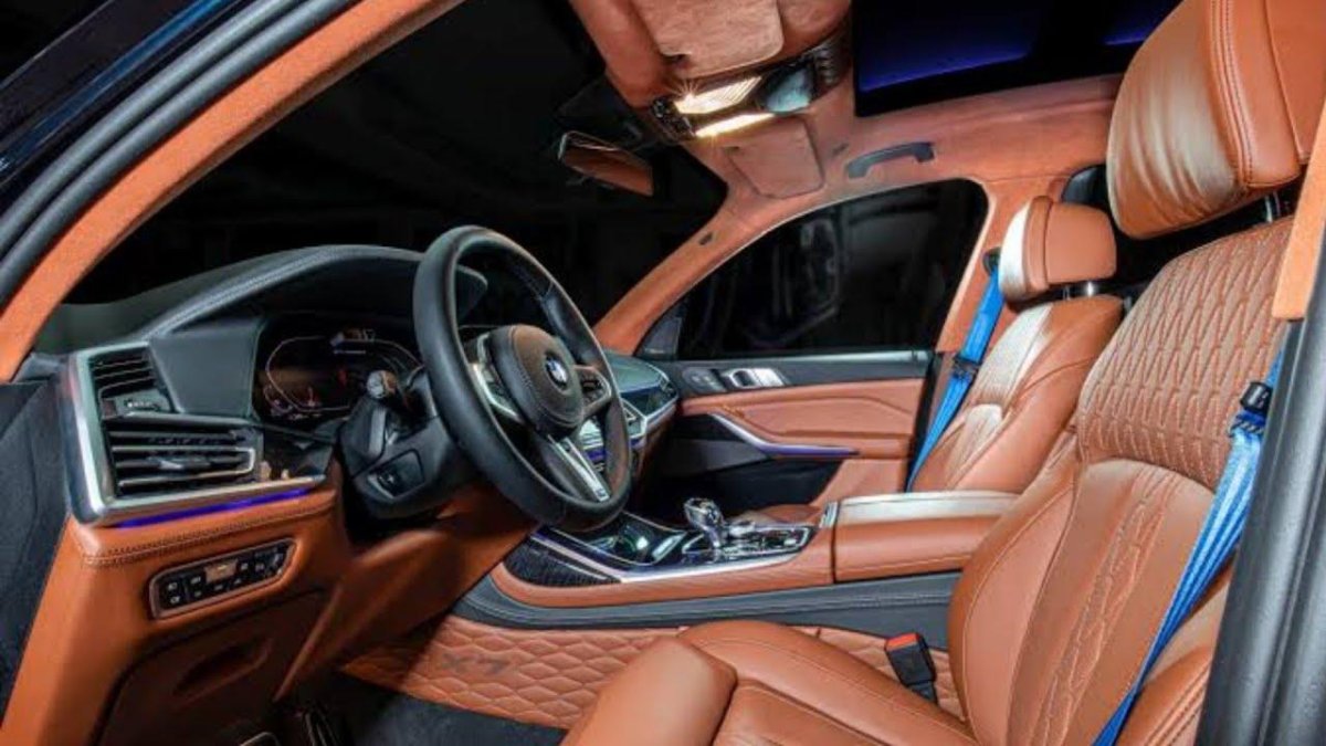 BMW x7 салон